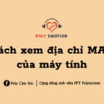 Cách xem địa chỉ MAC trên máy tính