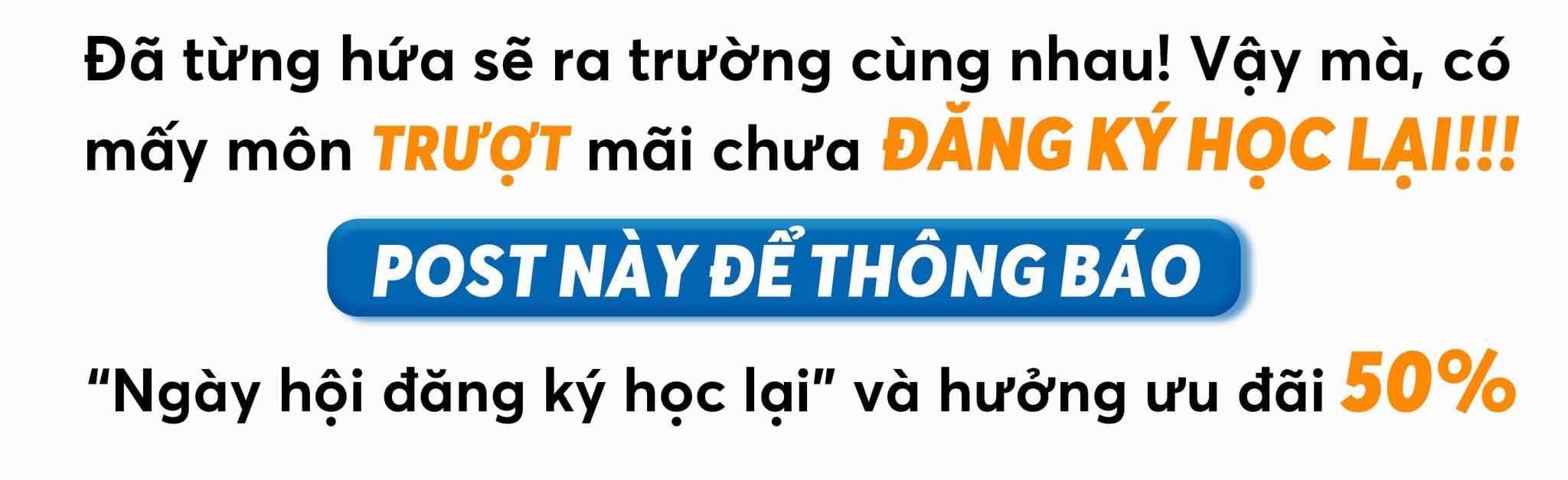 Đăng kí trả nợ môn